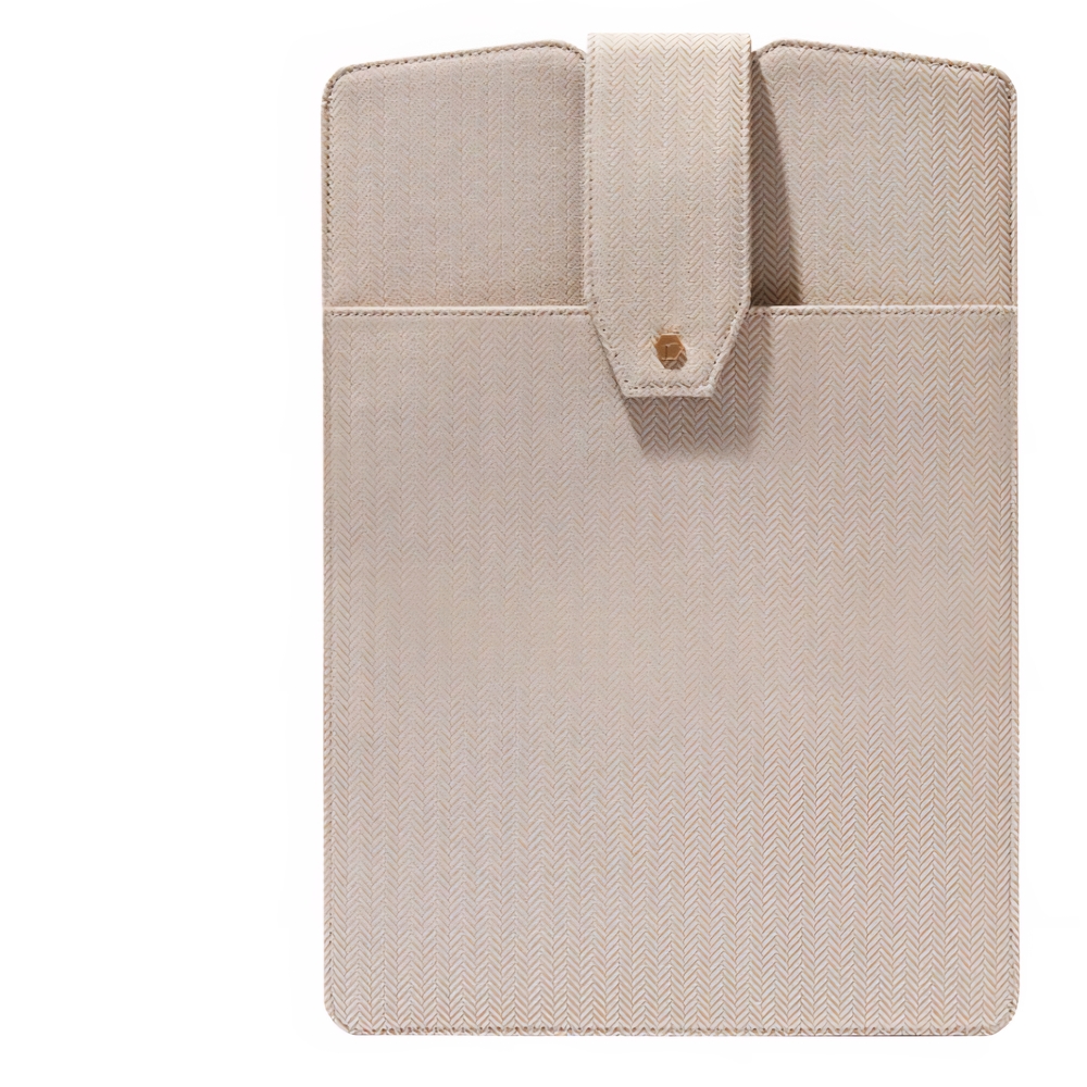 Lindsay Albanese Limited Edition Daily Laptop Clutch Herringbone NWT